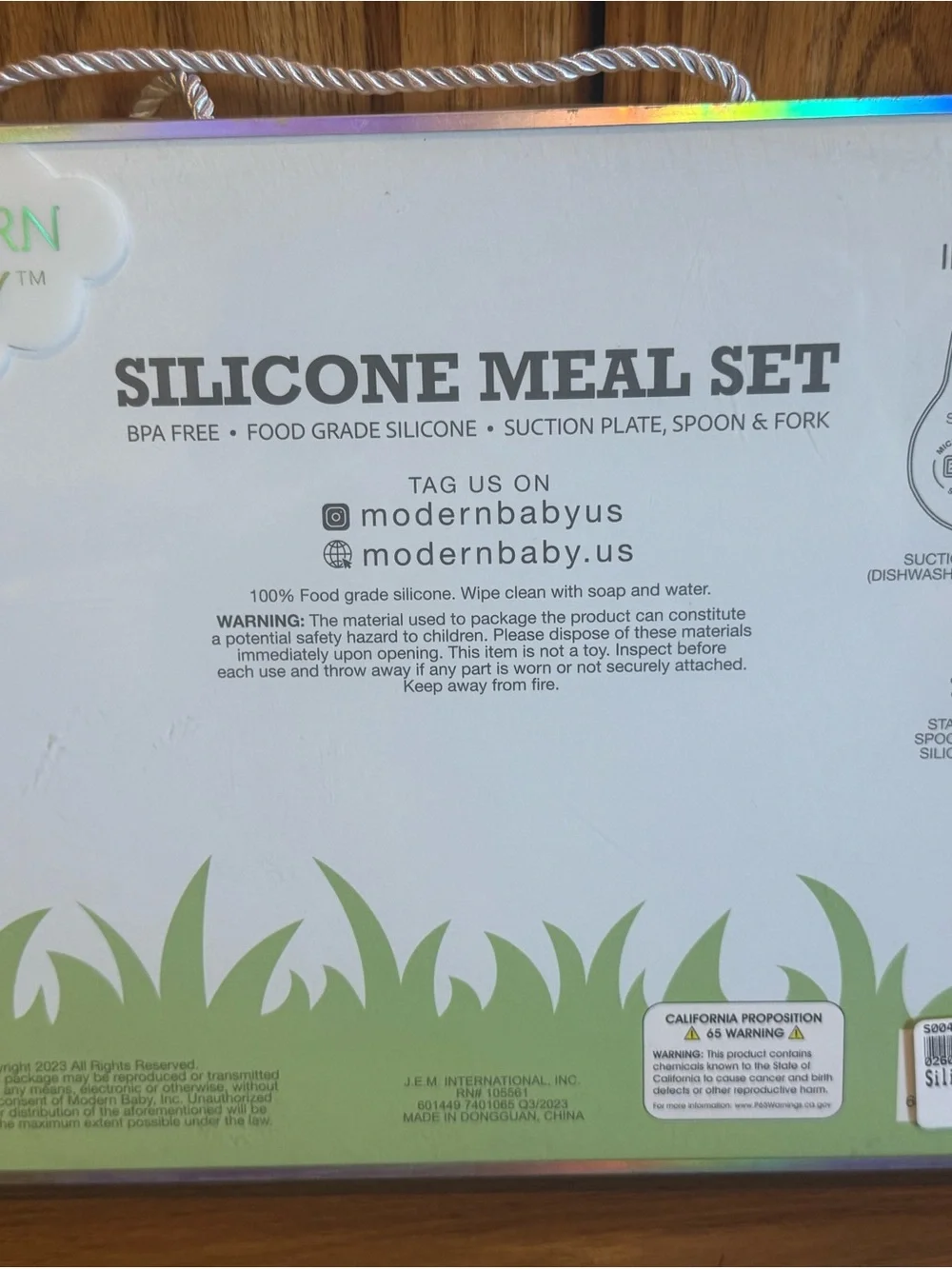 Silicone Bunny Meal Set - Pink